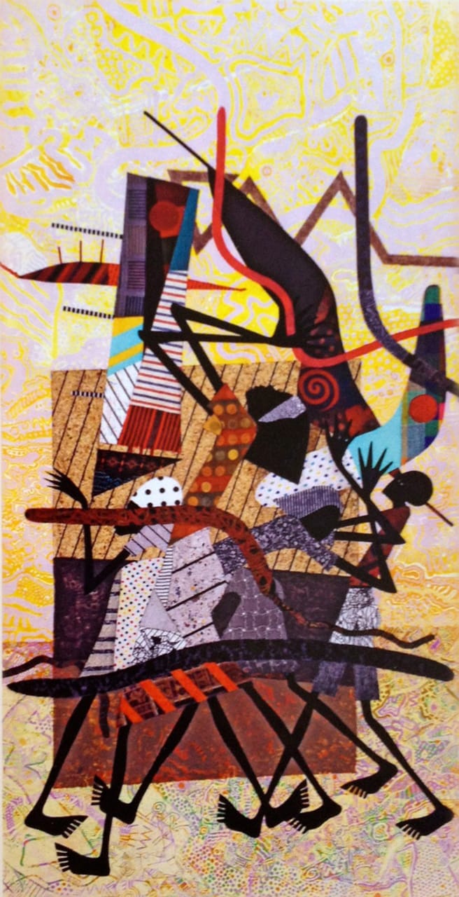 Play Patterns I by Charles McGee